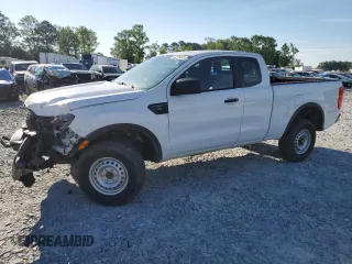 2022 Ford Ranger XL with VIN 1FTER1EHXNLD54131, listed as a Copart auction lot 54276435 with 26,688 mi miles and Salvage title. Bid and sale history available at DreamBid. Image 1.