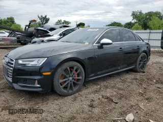 2018 Audi S4 Premium Plus z VIN WAUB4AF42JA002421, wystawiony jako Copart lot #61956635 z przebiegiem 102 862 mil mil oraz Czysty tytuł • Clean title. Historia ofert i sprzedaży dostępna na DreamBid. Obrazek 1.