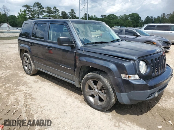 2015 Jeep Patriot High Altitude with VIN 1C4NJPFA4FD192777, listed as a Copart auction lot 54716275 with 104,368 mi miles and Salvage title. Bid and sale history available at DreamBid. Image 4.