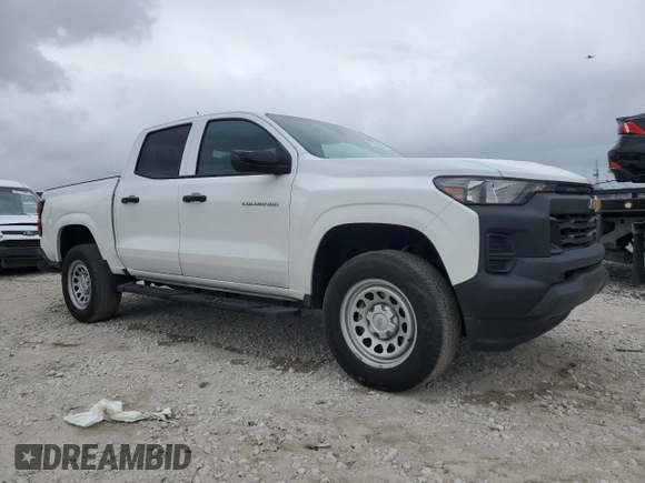 2024 Chevrolet Colorado 2WD Work Truck z VIN 1GCGSBEC3R1174045, wystawiony jako Copart lot #55320865 z przebiegiem 16 188 mil mil oraz Szkoda całkowita • Salvage title. Historia ofert i sprzedaży dostępna na DreamBid. Obrazek 4.