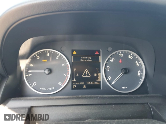 2013 Land Rover LR4 Lux with VIN SALAK2D42DA698563, listed as a Copart auction lot 46636705 with 155,434 mi miles and Clean title. Bid and sale history available at DreamBid. Image 9.
