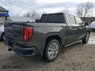 2020 GMC Sierra 1500 Denali with VIN 1GTU9FEL8LZ163945, listed as a Copart auction lot 84712504 with 56,701 mi miles and Clean Title. Bid and sale history available at carsss.com. Image 3.