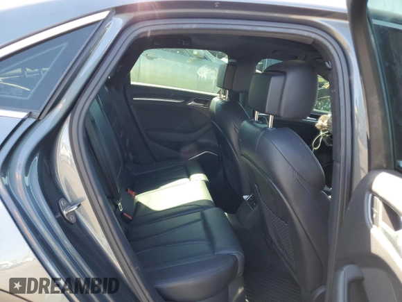 2018 Audi A3 Sedan Premium Plus with VIN WAUJ8GFF0J1030173, listed as a Copart auction lot 58265454 with 85,404 mi miles and Salvage Title. Bid and sale history available at carsss.com. Image 10.
