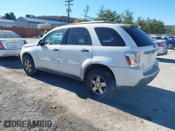 2005 Chevrolet Equinox LS with VIN 2CNDL23F756058315, listed as a IAAI auction lot 40744047 with 103,387 mi miles. Bid and sale history available at carsss.com. Image 3.