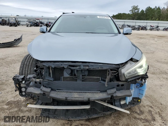 2014 Infiniti Q50 Hybrid Sport with VIN JN1AV7AP5EM690955, listed as a Copart auction lot 85952704 with 102,810 mi miles and Clean Title. Bid and sale history available at carsss.com. Image 5.