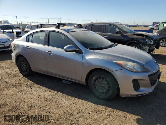 2012 Mazda 3 i Sport with VIN JM1BL1UF5C1582101, listed as a Copart auction lot 53322825 with 144,216 mi miles and Salvage Title. Bid and sale history available at DreamBid. Image 4.