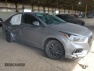 2021 Hyundai Accent SE with VIN 3KPC24A63ME138257, listed as a Copart auction lot 58985834 with 35,414 mi miles and Salvage Title. Bid and sale history available at carsss.com. Image 4.