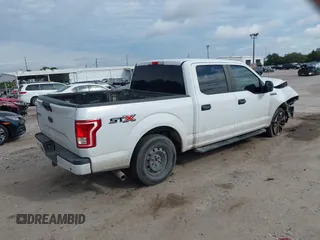 2017 Ford F-150 XL with VIN 1FTEW1CF6HFA51201, listed as a IAAI auction lot 38205513 with 313,459 mi miles. Bid and sale history available at carsss.com. Image 4.