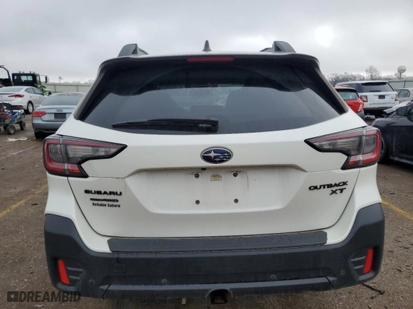 2022 Subaru Outback Onyx Edition XT with VIN 4S4BTGLD5N3252707, listed as a Copart auction lot 89006325 with 39,730 mi miles and Salvage Title. Bid and sale history available at carsss.com. Image 6.