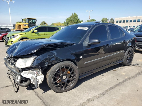 2006 Saab 9-3 Aero with VIN YS3FH46U261142947, listed as a Copart auction lot 74008684 with 197,915 mi miles and Salvage Title. Bid and sale history available at carsss.com. Image 1.