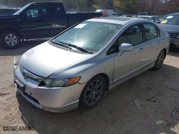 2007 Honda Civic Sdn EX with VIN 1HGFA16867L139649, listed as a IAAI auction lot 41764371 with 173,011 mi miles. Bid and sale history available at carsss.com. Image 2.