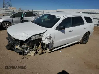 2016 Dodge Durango R/T with VIN 1C4SDHCT9GC322811, listed as a Copart auction lot 72574154 with 216,901 mi miles and Salvage Title. Bid and sale history available at DreamBid. Image 1.