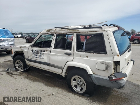 2001 Jeep Cherokee Sport с VIN 1J4FT48S21L607090, выставлен на аукционе Copart как лот 50123995 с пробегом 146 120 миль миль и Списание • Salvage title. История ставок и продаж доступна на DreamBid. Изображение 2.