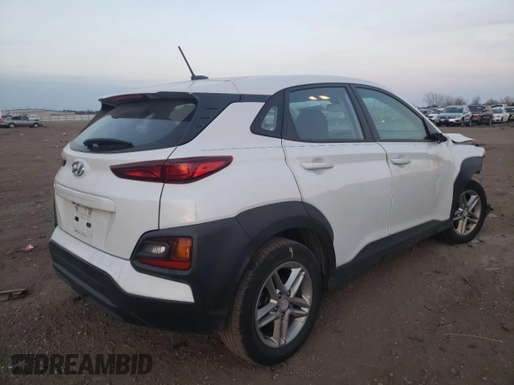 2020 Hyundai Kona SE with VIN KM8K12AA9LU408482, listed as a Copart auction lot 66132122 with 55,257 mi miles. Bid and sale history available at carsss.com. Image 4.