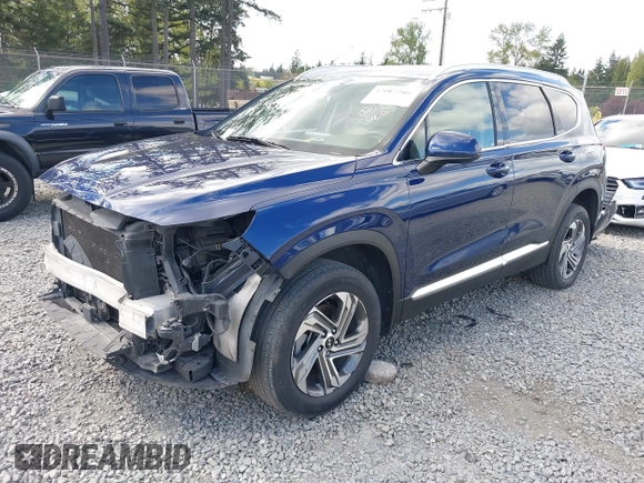 2022 Hyundai Santa Fe SEL with VIN 5NMS2DAJXNH384426, listed as a IAAI auction lot 42082280 with 76,462 mi miles. Bid and sale history available at carsss.com. Image 18.