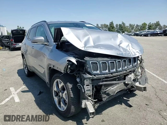 2018 Jeep Compass Limited with VIN 3C4NJCCB4JT362175, listed as a Copart auction lot 52439535 with 123,034 mi miles and Salvage Title. Bid and sale history available at carsss.com. Image 11.