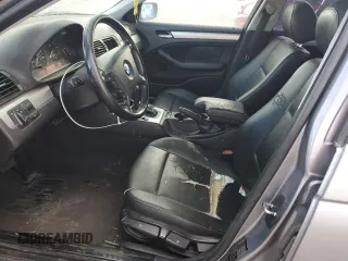 2004 BMW 3 Series 325i with VIN WBAET37474NJ95589, listed as a Copart auction lot 43966055 with 214,638 mi miles and Salvage Title. Bid and sale history available at carsss.com. Image 7.