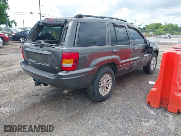 2002 Jeep Grand Cherokee Limited with VIN 1J8GW58N22C173250, listed as a IAAI auction lot 42480524 with 162,341 mi miles and . Bid and sale history available at DreamBid. Image 4.