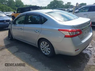 2014 Nissan Sentra SV with VIN 3N1AB7AP0EY334421, listed as a IAAI auction lot 42439951 with 107,788 mi miles and . Bid and sale history available at DreamBid. Image 3.