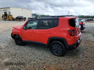 2018 Jeep Renegade Trailhawk with VIN ZACCJBCBXJPG96008, listed as a Copart auction lot 56657785 with 46,560 mi miles and Salvage title. Bid and sale history available at DreamBid. Image 2.