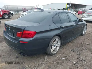 2013 BMW 5 Series 550i with VIN WBAFR9C55DDX80830, listed as a IAAI auction lot 41918926 with 141,544 mi miles and . Bid and sale history available at carsss.com. Image 4.