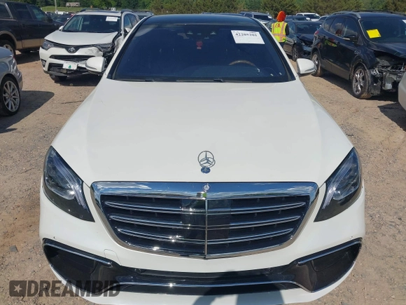 2014 Mercedes-Benz S S 550 with VIN WDDUG8CB7EA020603, listed as a IAAI auction lot 42205201 with 172,725 mi miles. Bid and sale history available at carsss.com. Image 12.