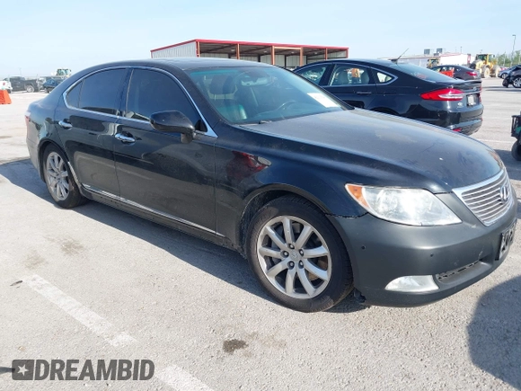 2009 Lexus LS 460 with VIN JTHCL46F495003778, listed as a IAAI auction lot 42111546 with Not Provided miles and . Bid and sale history available at DreamBid. Image 1.