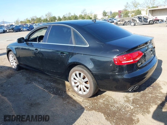 2012 Audi A4 2.0T Premium with VIN WAUAFAFL7CN020017, listed as a IAAI auction lot 41992384 with 152,399 mi miles. Bid and sale history available at carsss.com. Image 3.