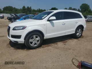 2011 Audi Q7 Prestige with VIN WA1WMAFE8BD001068, listed as a Copart auction lot 59710825 with 128,222 mi miles and Salvage title. Bid and sale history available at DreamBid. Image 1.