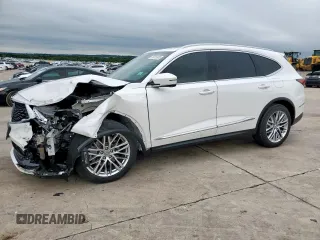 2023 Acura MDX Advance с VIN 5J8YE1H87PL006358, выставлен на аукционе Copart как лот 56013605 с пробегом 49 109 миль миль и Списание • Salvage title. История ставок и продаж доступна на DreamBid. Изображение 1.