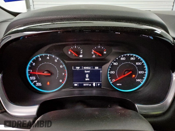 2021 Chevrolet Traverse LS with VIN 1GNERFKW7MJ123401, listed as a Copart auction lot 61688025 with 51,777 mi miles and Clean title. Bid and sale history available at DreamBid. Image 9.