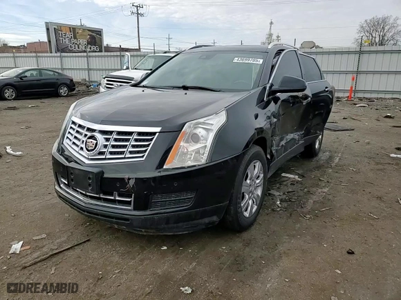 2015 Cadillac SRX Luxury Collection with VIN 3GYFNBE33FS518982, listed as a Copart auction lot 43699705 with 74,928 mi miles and Salvage Title. Bid and sale history available at carsss.com. Image 12.