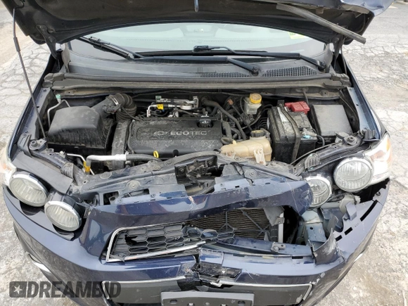 2015 Chevrolet Sonic LT with VIN 1G1JC5SH4F4187829, listed as a Copart auction lot 58529775 with 119,036 mi miles and Salvage title. Bid and sale history available at DreamBid. Image 11.
