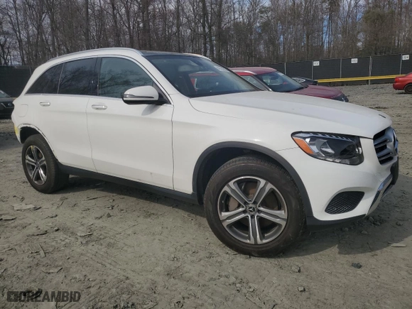 2019 Mercedes-Benz GLC with VIN WDC0G4KB4KV184330, listed as a Copart auction lot 49594395 with 70,247 mi miles and Salvage Title. Bid and sale history available at carsss.com. Image 4.
