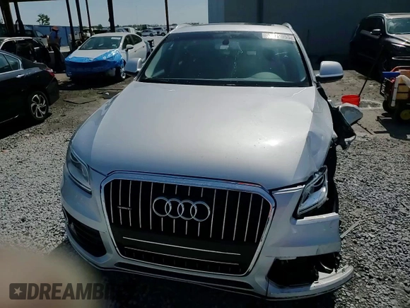 2013 Audi Q5 Premium Plus with VIN WA1LFAFPXDA094971, listed as a Copart auction lot 53179055 with 80,380 mi miles and Salvage Title. Bid and sale history available at carsss.com. Image 14.