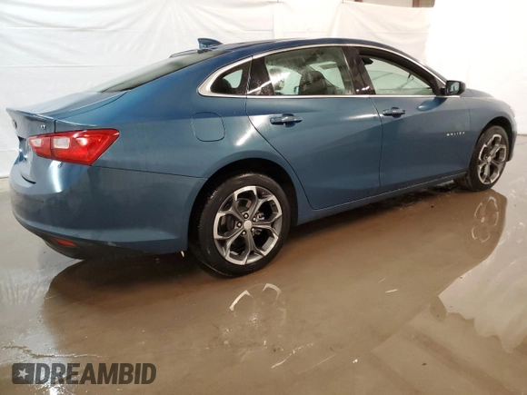 2024 Chevrolet Malibu LT with VIN 1G1ZD5ST5RF242009, listed as a Copart auction lot 53167705 with 18,259 mi miles and Salvage Title. Bid and sale history available at DreamBid. Image 3.