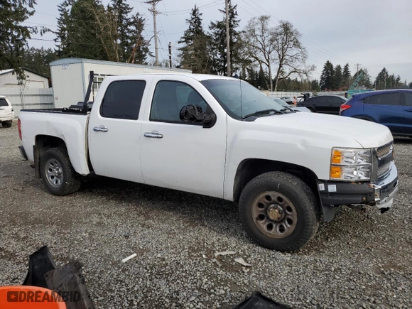 2013 Chevrolet Silverado 1500 LT with VIN 3GCPKSE70DG226373, listed as a Copart auction lot 52613725 with 124,107 mi miles and Clean Title. Bid and sale history available at carsss.com. Image 4.