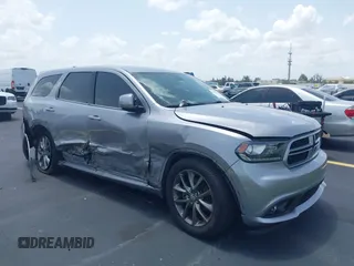 2017 Dodge Durango GT with VIN 1C4RDHDG4HC634620, listed as a IAAI auction lot 42457114 with 123,857 mi miles and . Bid and sale history available at DreamBid. Image 1.