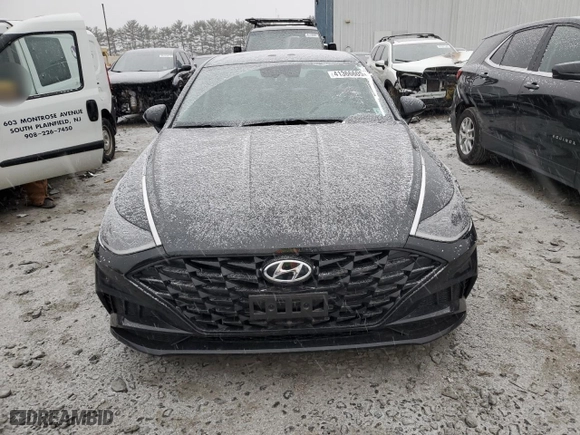 2023 Hyundai Sonata SEL with VIN KMHL64JA2PA301363, listed as a Copart auction lot 41366605 with 18,130 mi miles and Salvage Title. Bid and sale history available at carsss.com. Image 5.