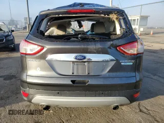 2015 Ford Escape Titanium with VIN 1FMCU0J99FUA26849, listed as a Copart auction lot 50583825 with Not provided miles and Salvage title. Bid and sale history available at DreamBid. Image 6.