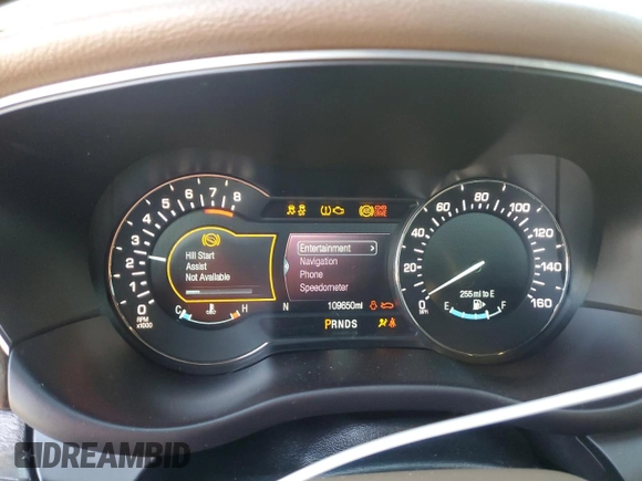 2017 Lincoln MKC Reserve with VIN 5LMCJ3C9XHUL71721, listed as a Copart auction lot 48353015 with 109,650 mi miles and Salvage title. Bid and sale history available at DreamBid. Image 9.
