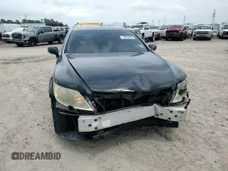 2007 Lexus LS 460 with VIN JTHBL46F675004312, listed as a Copart auction lot 59763745 with 138,575 mi miles and Salvage title. Bid and sale history available at DreamBid. Image 13.