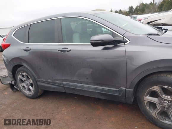 2017 Honda CR-V EX-L with VIN 7FARW1H89HE004524, listed as a IAAI auction lot 41504713 with 27,529 mi miles. Bid and sale history available at carsss.com. Image 14.