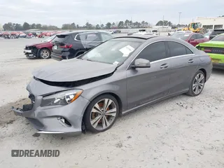 2018 Mercedes-Benz CLA with VIN WDDSJ4EB1JN527580, listed as a IAAI auction lot 41257862 with 65,622 mi miles. Bid and sale history available at carsss.com. Image 2.