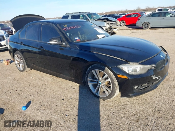 2014 BMW 3 Series 328i with VIN WBA3C1C5XEK112525, listed as a IAAI auction lot 41344289 with 114,525 mi miles. Bid and sale history available at carsss.com. Image 1.