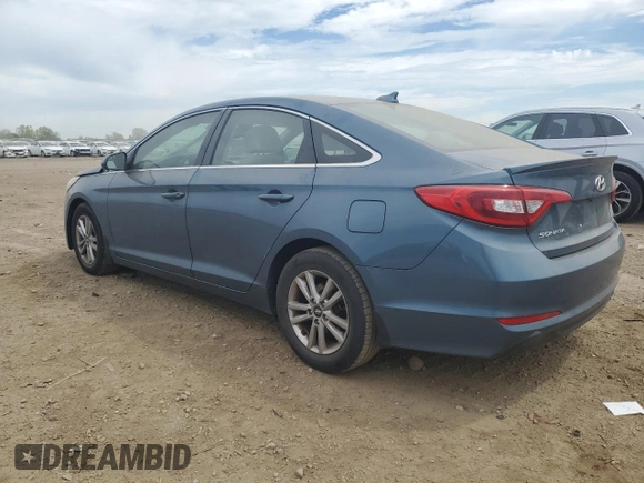 2016 Hyundai Sonata SE with VIN 5NPE24AF2GH407115, listed as a Copart auction lot 56308135 with 126,518 mi miles and Salvage title. Bid and sale history available at DreamBid. Image 2.