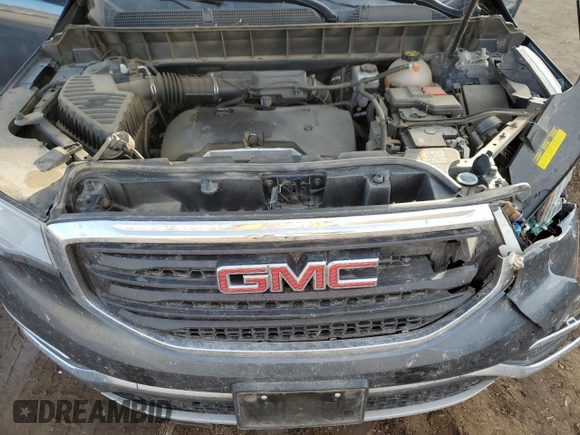 2019 GMC Acadia SLE z VIN 1GKKNRLA1KZ222147, wystawiony jako Copart lot #85603674 z przebiegiem 81 429 mil mil oraz Szkoda całkowita • Salvage title. Historia ofert i sprzedaży dostępna na DreamBid. Obrazek 13.