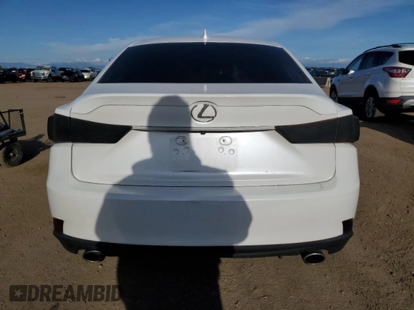2014 Lexus IS 350 с VIN JTHCE1D27E5001302, выставлен на аукционе Copart как лот 55803805 с пробегом 162 937 миль миль и Списание • Salvage title. История ставок и продаж доступна на DreamBid. Изображение 6.
