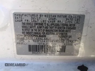 2017 Nissan Note SV with VIN 3N1CE2CP0HL364939, listed as a Copart auction lot 50360755 with 109,275 mi miles and Salvage Title. Bid and sale history available at DreamBid. Image 12.