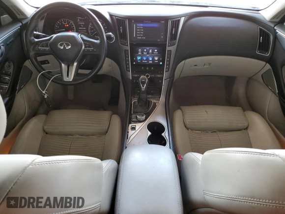 2018 Infiniti Q50 Luxe с VIN JN1EV7AP9JM360344, выставлен на аукционе Copart как лот 59002115 с пробегом 70 250 миль миль и Списание • Salvage title. История ставок и продаж доступна на DreamBid. Изображение 8.